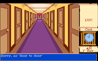 Mortville Manor (Amiga) screenshot: Main hall