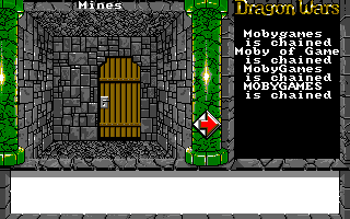 Dragon Wars (Amiga) screenshot: Mines
