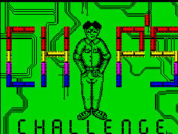 Chip's Challenge (ZX Spectrum) screenshot: Title screen