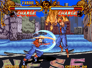 Screenshot of Double Dragon (Neo Geo, 1995) - MobyGames