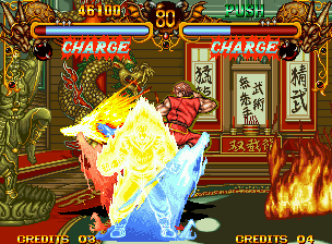 Screenshot of Double Dragon (Neo Geo, 1995) - MobyGames