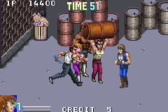 Screenshot of Double Dragon (Arcade, 1987) - MobyGames