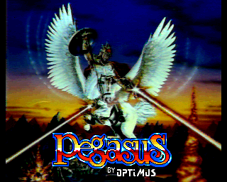 Pegasus (Amiga) screenshot: An image from the intro.