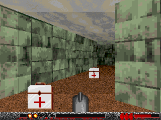 Ultimate Maze (Amiga) screenshot: Going further away...