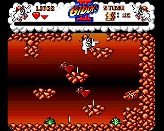 Giddy II: Hero in an Egg Shell (Amiga) screenshot: Hotdog