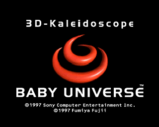 Baby Universe (PlayStation) screenshot: Title screen
