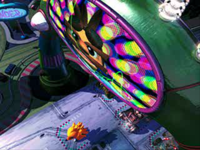 Chocobo Racing (PlayStation) screenshot: Intro movie scene.