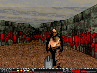 Ultimate Maze (Amiga) screenshot: Strangers are going mad.