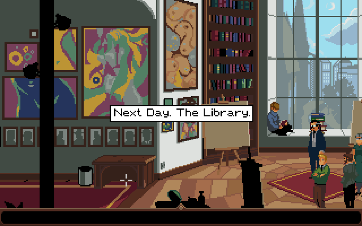 A Fragment of Her (Windows) screenshot: Presentation room