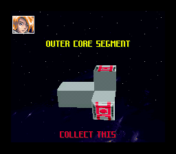 Vortex (SNES) screenshot: Collect inner and outer segments