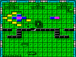 Batty (ZX Spectrum) screenshot: 5000 points bonus.