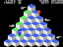 Fuzzball (MSX) screenshot: Pyramid 2