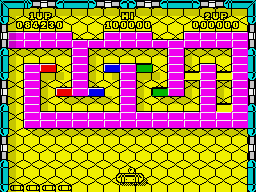 Batty (ZX Spectrum) screenshot: Level 5.