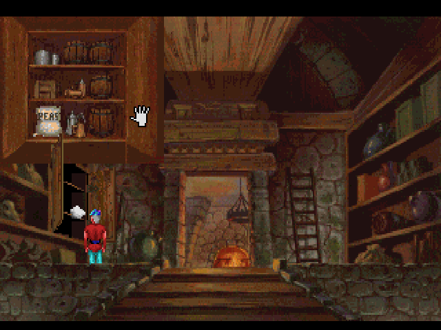 Screenshot of King's Quest V: Absence Makes the Heart Go Yonder! (FM ...