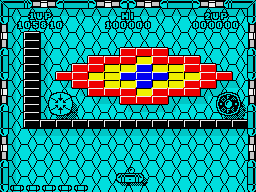 Batty (ZX Spectrum) screenshot: Level 7.