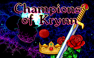 Champions of Krynn (Amiga) screenshot: Title screen