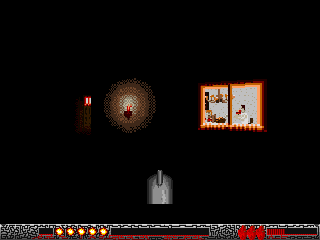 Ultimate Maze (Amiga) screenshot: Found another house...