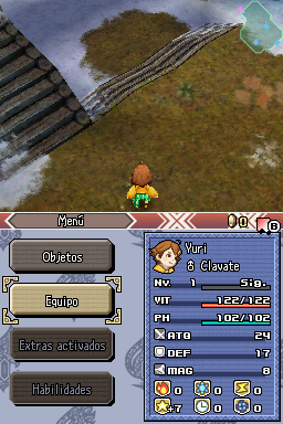 Final Fantasy: Crystal Chronicles - Ring of Fates (Nintendo DS) screenshot: Stats