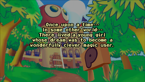 Puyo Pop Fever (PSP) screenshot: Story intro