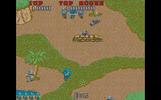 Screenshot of Commando (Atari ST, 1985) - MobyGames