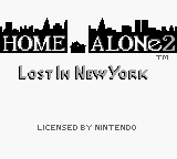 Home Alone 2: Lost in New York (Game Boy) screenshot: Title Screen
