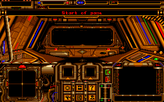 A.G.E. (Amiga) screenshot: Main game interface