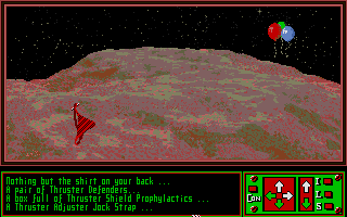 Bride of the Robot (Atari ST) screenshot: That must have been some heck of a party