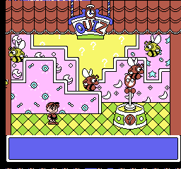 Time Zone (NES) screenshot: Count the number of red bees