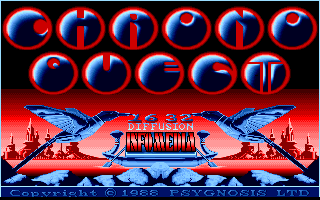 Chrono Quest (Amiga) screenshot: Title screen