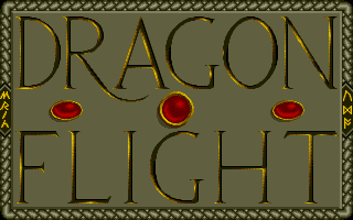 Dragonflight (Atari ST) screenshot: Title screen