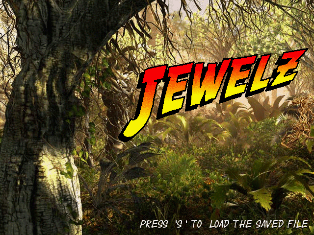 Jewelz (Atari ST) screenshot: Title screen