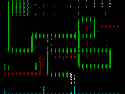 Super Pipeline II (ZX Spectrum) screenshot: Dead