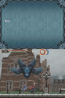 Castlevania: Portrait of Ruin (Nintendo DS) screenshot: Flying enemy