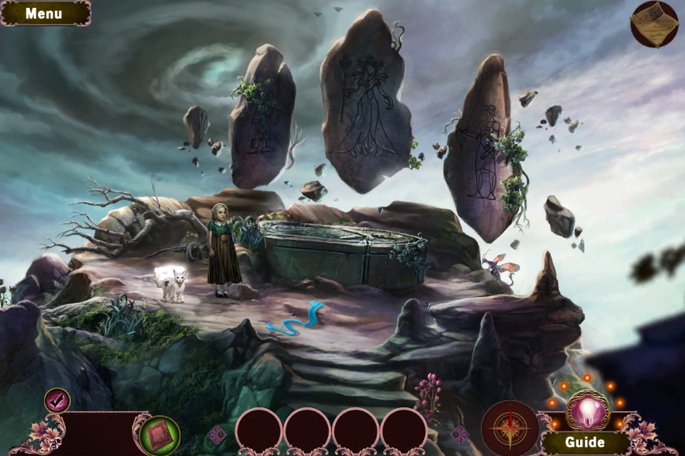 Otherworld: Shades of Fall (Collector's Edition) (iPhone) screenshot: At the top of the hill