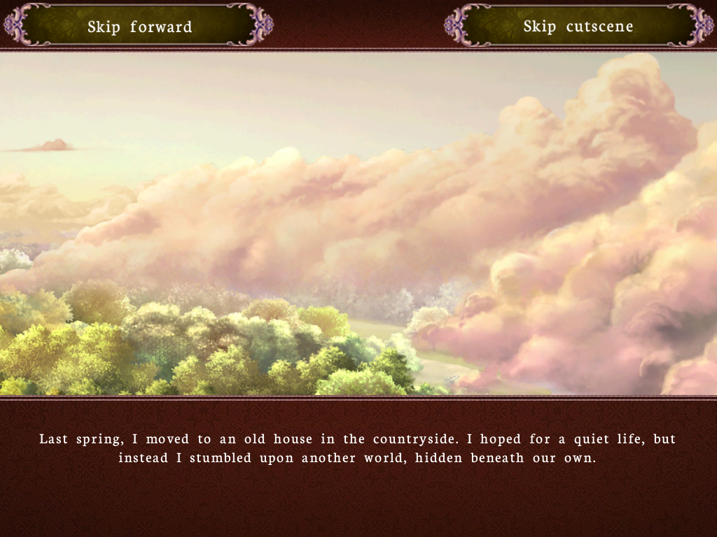Otherworld: Shades of Fall (Collector's Edition) (iPad) screenshot: Opening story