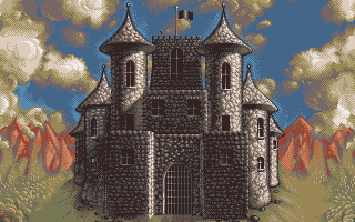 Knightmare (Amiga) screenshot: Intro - Knightmare castle