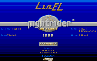 Dugger (Atari ST) screenshot: Credits