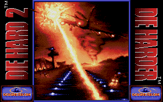 Die Hard 2: Die Harder (Atari ST) screenshot: Main title screen.