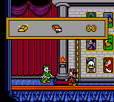 Mickey's Ultimate Challenge (Game Gear) screenshot: Minnie gains a bar of gold.