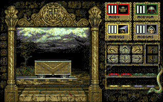 Knightmare (Amiga) screenshot: Cart