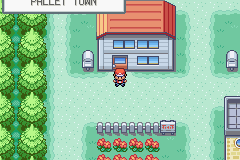 Screenshot of Pokémon FireRed Version (Game Boy Advance, 2004