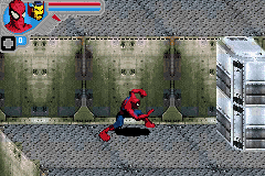 Marvel Ultimate Alliance (Game Boy Advance) screenshot: Spiderman