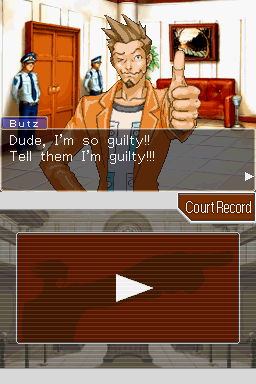 Screenshot of Phoenix Wright: Ace Attorney (Nintendo DS, 2005) - MobyGames