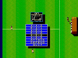 Sensible Soccer: European Champions (SEGA Master System) screenshot: In-game options