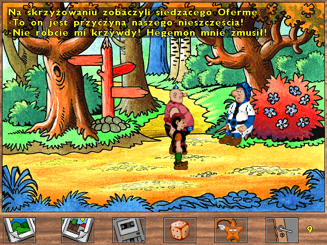 Kajko i Kokosz: W Krainie Borostworów (Windows) screenshot: Oferma