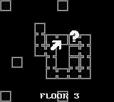Dr. Franken (Game Boy) screenshot: Helpful map
