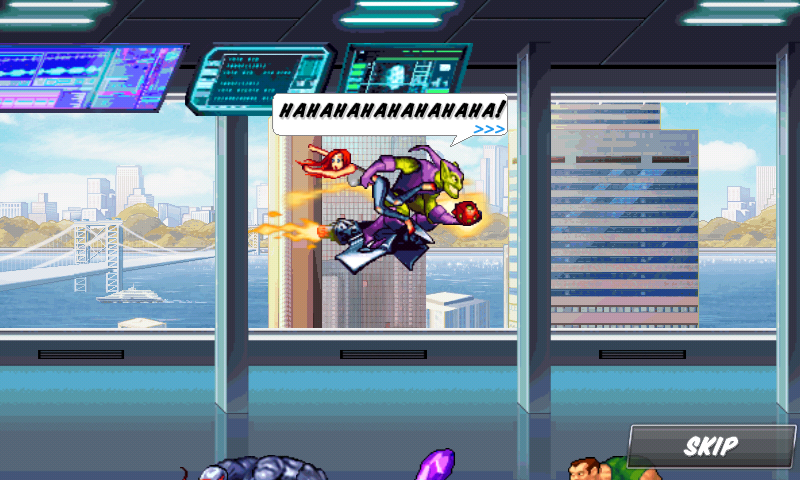 Spider-Man: Ultimate Power (Android) screenshot: Green Goblin