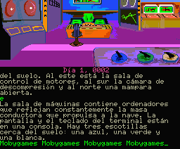 Rendezvous with Rama (MSX) screenshot: Engine room