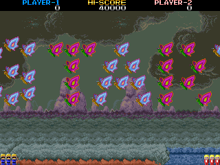 Demon's World (Arcade) screenshot: Start (Japan version)
