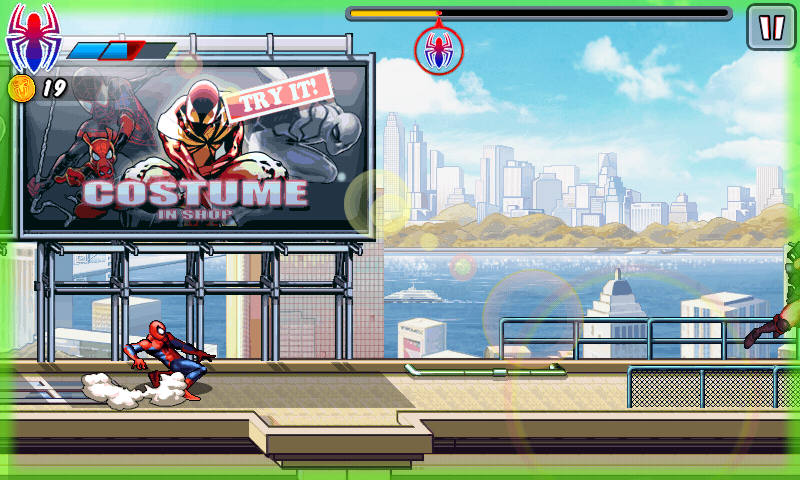 Screenshot of Spider-Man: Ultimate Power (Android, 2014) - MobyGames